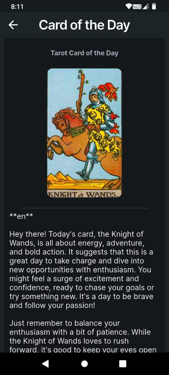 Tarot Card of the Day