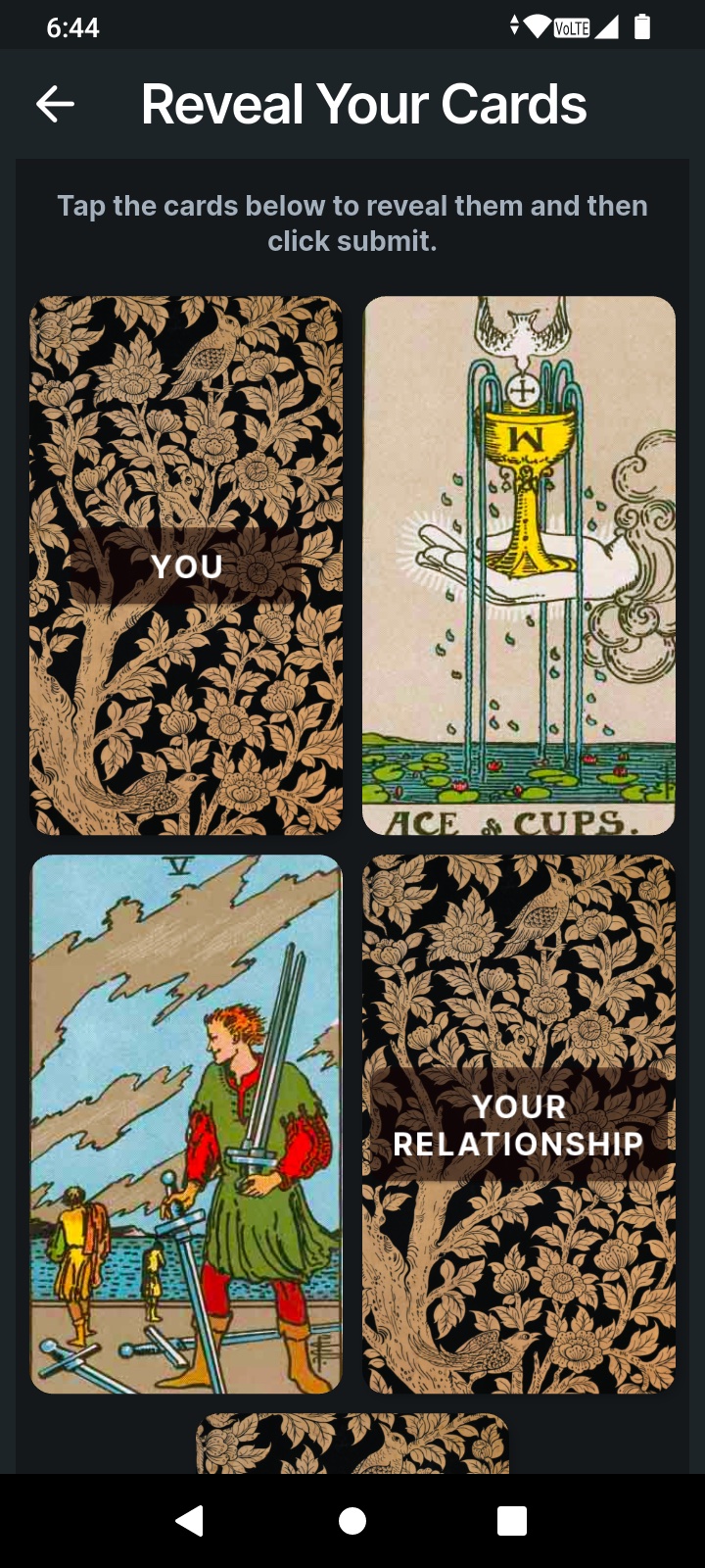 AI-Powered Tarot Readings